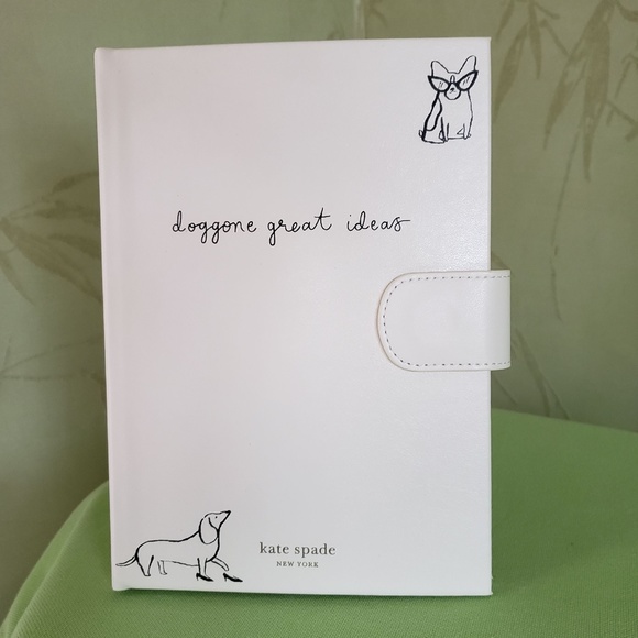 KATE SPADE DOG PARTY JOURNAL + PEN CASE SET:NWT - Picture 4 of 16